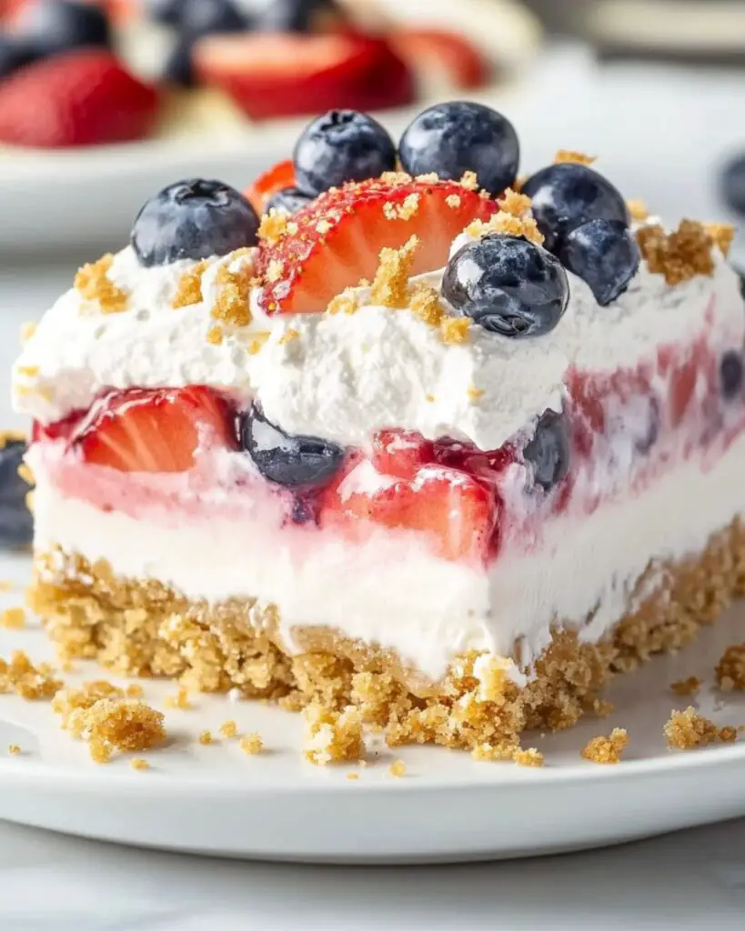 No-Bake Berry Lush Recipe