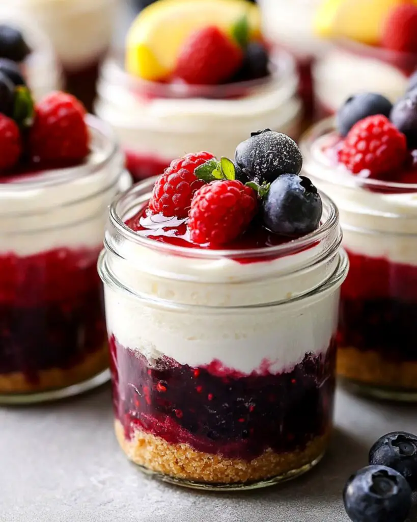 No Bake Cheesecake Jars Recipe