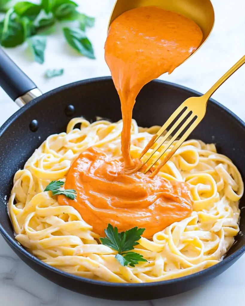 Red Pepper Alfredo Sauce Recipe
