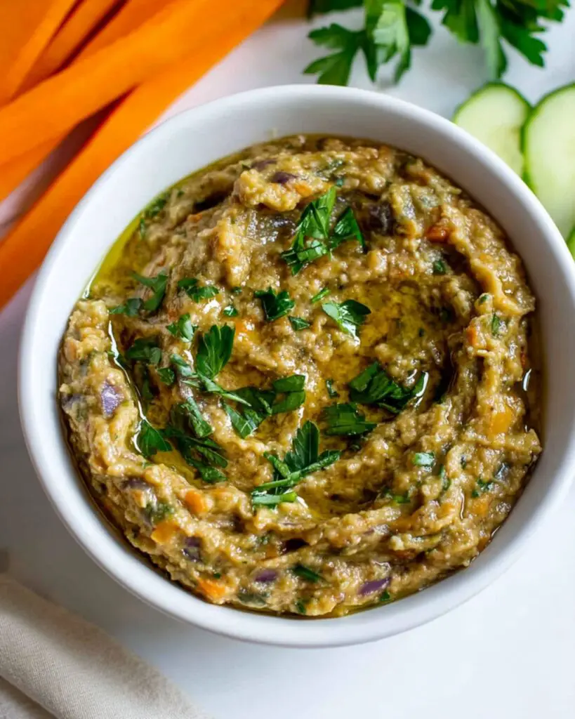 Roasted Eggplant Dip Recipe