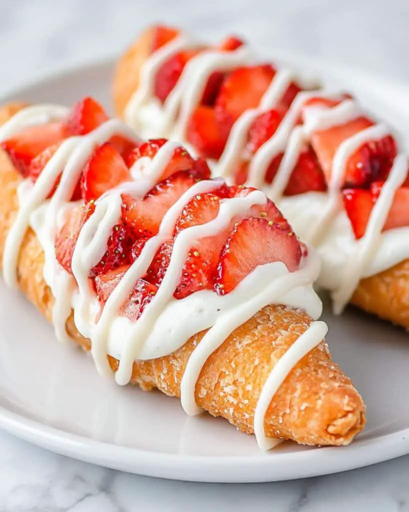 Strawberry Crunch Cheesecake Cones Recipe