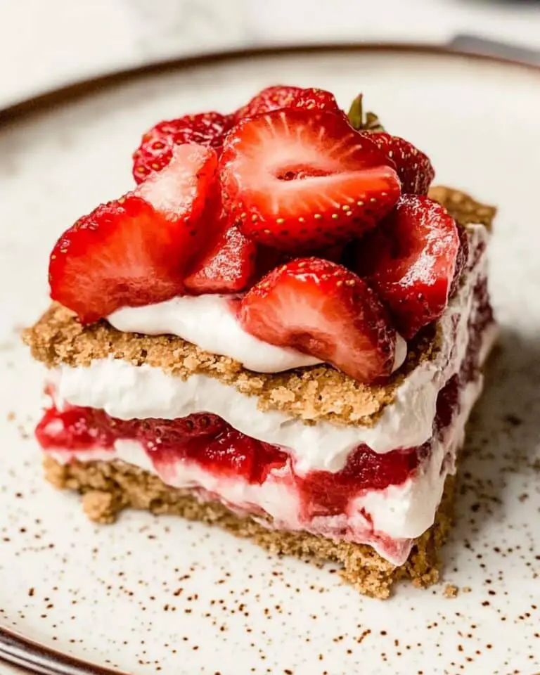Strawberry Icebox Cake Recipe