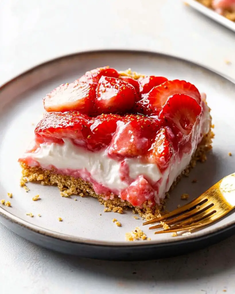 Strawberry Pretzel Salad Recipe