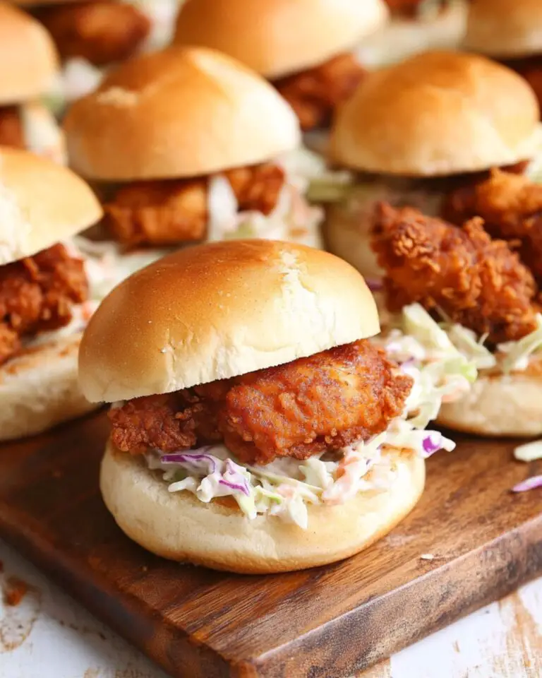 The Best Nashville Hot Chicken Sliders Recipe