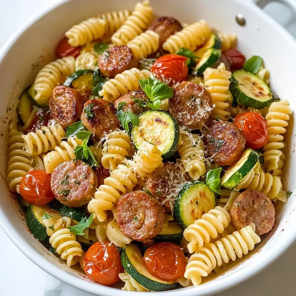 Chicken Zucchini Pasta Skillet Recipe - Recipe Image