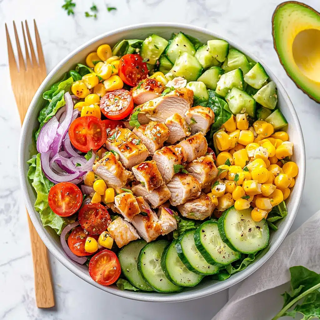 Healthy Ranch Chicken Salad Recipe - Recipe Image