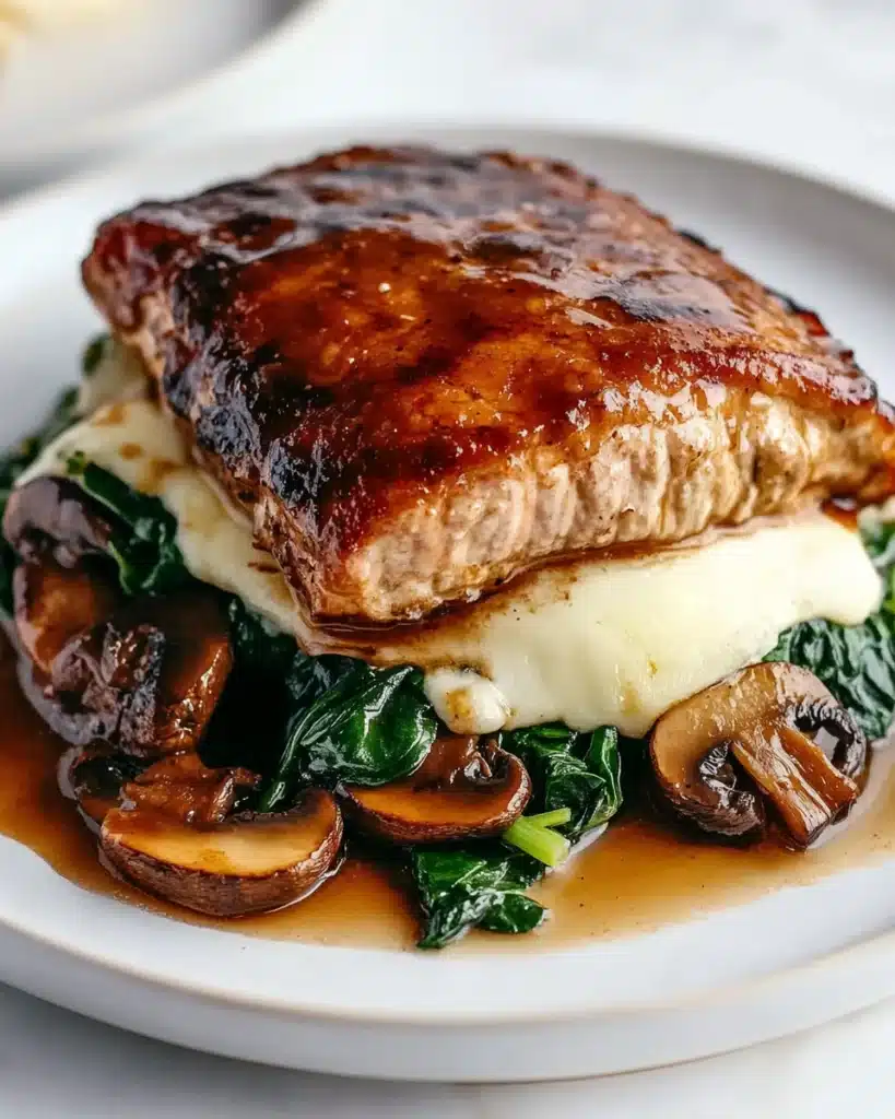 Mushroom Stuffed Chicken Breast Recipe