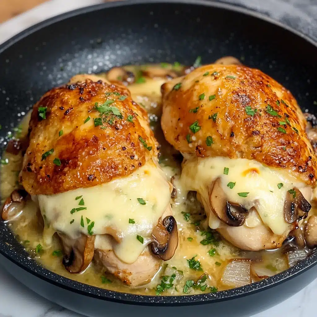 Mushroom Stuffed Chicken Breast Recipe - Recipe Image