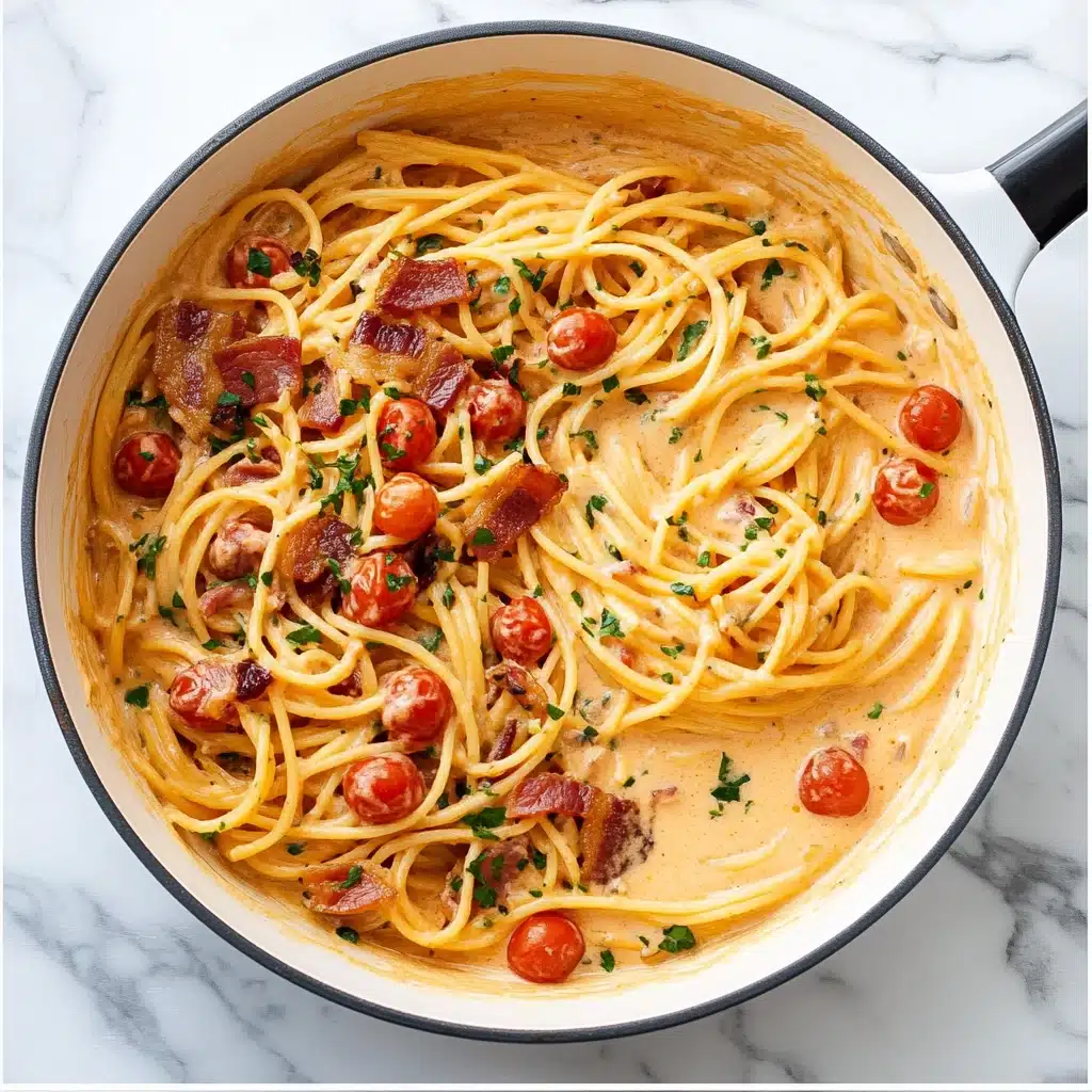 Creamy Bacon Pasta Recipe - Recipe Image