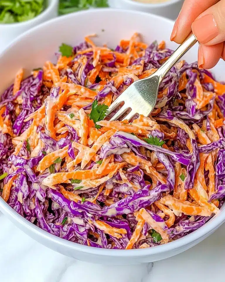 Red Cabbage Slaw Recipe