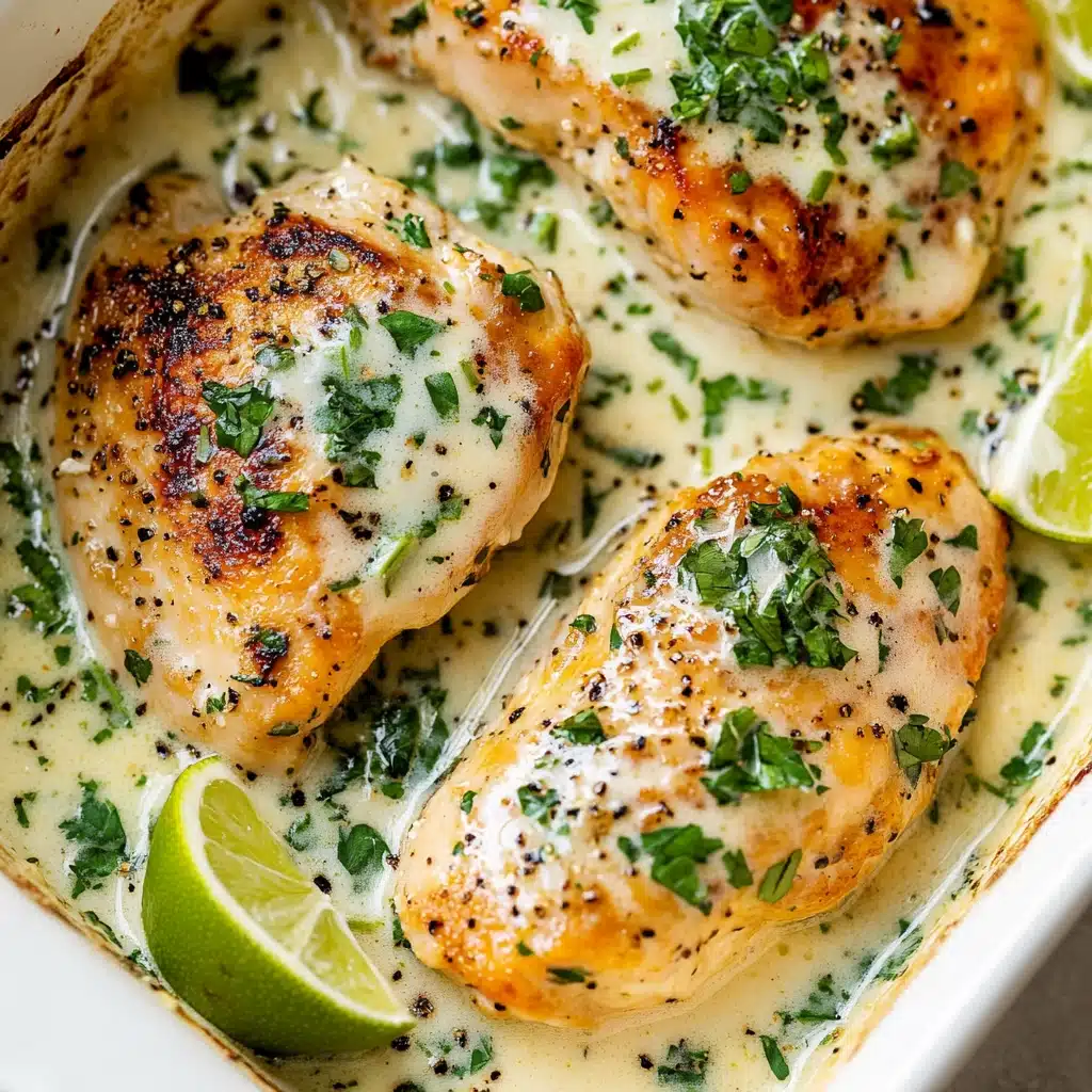Creamy Coconut Lime Chicken Recipe - Recipe Image