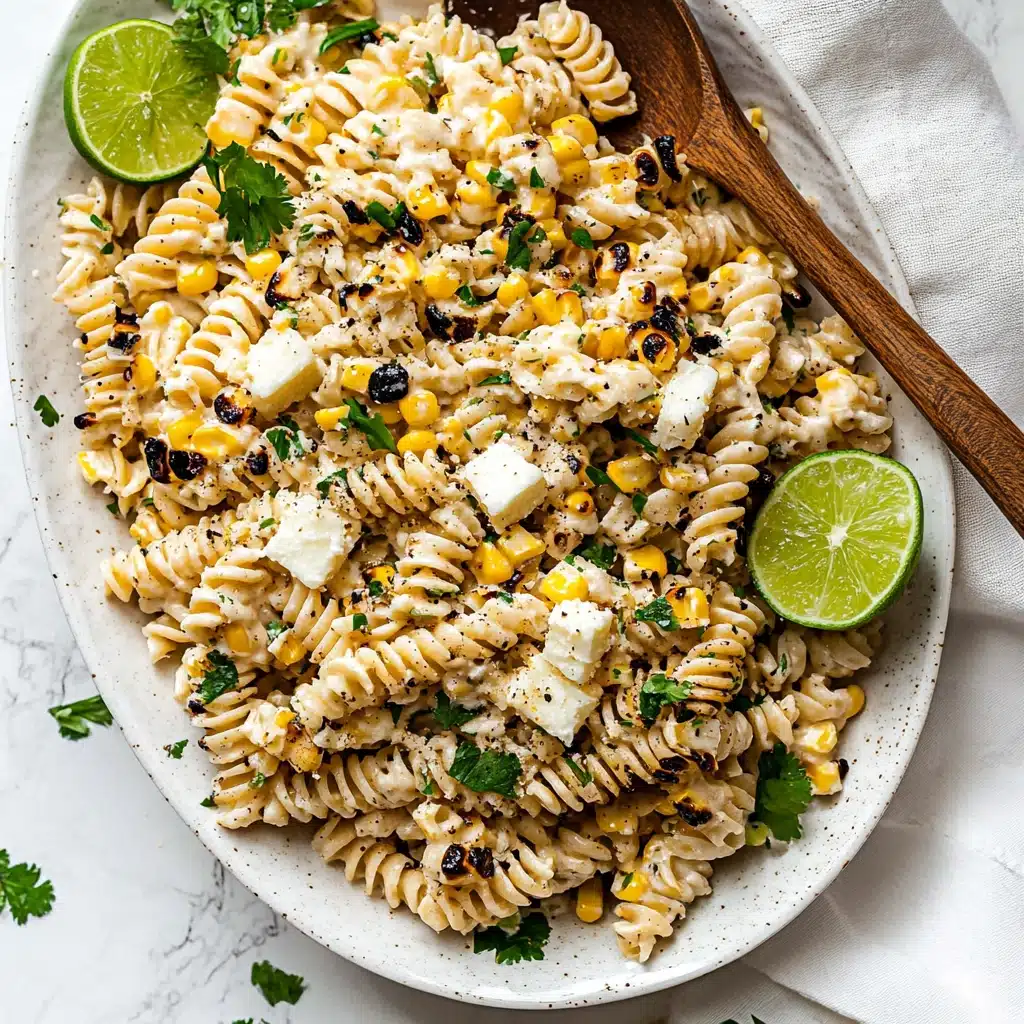Mexican Street Corn Pasta Salad Recipe - Recipe Image