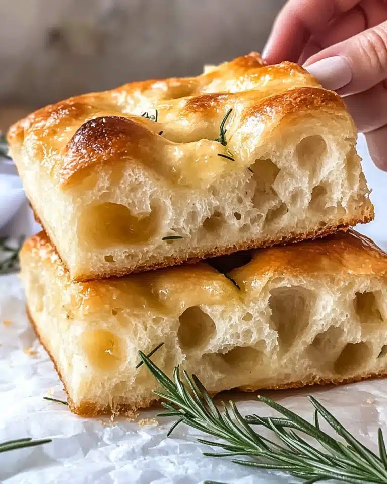 Classic Rosemary Focaccia Recipe