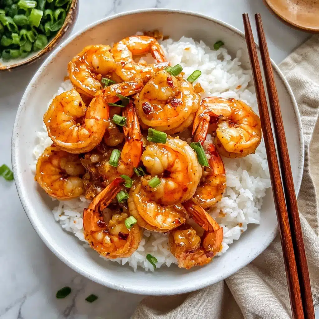 10 Minute Honey Garlic Shrimp Recipe - Recipe Image