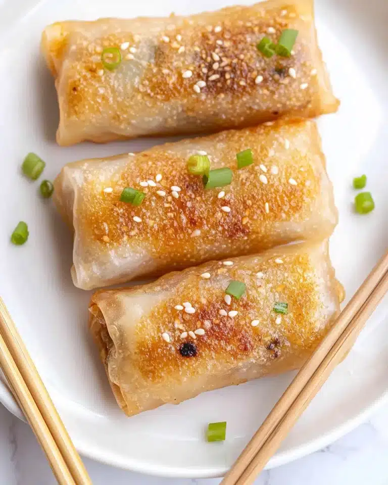 Crispy Rice Paper Dumplings Recipe