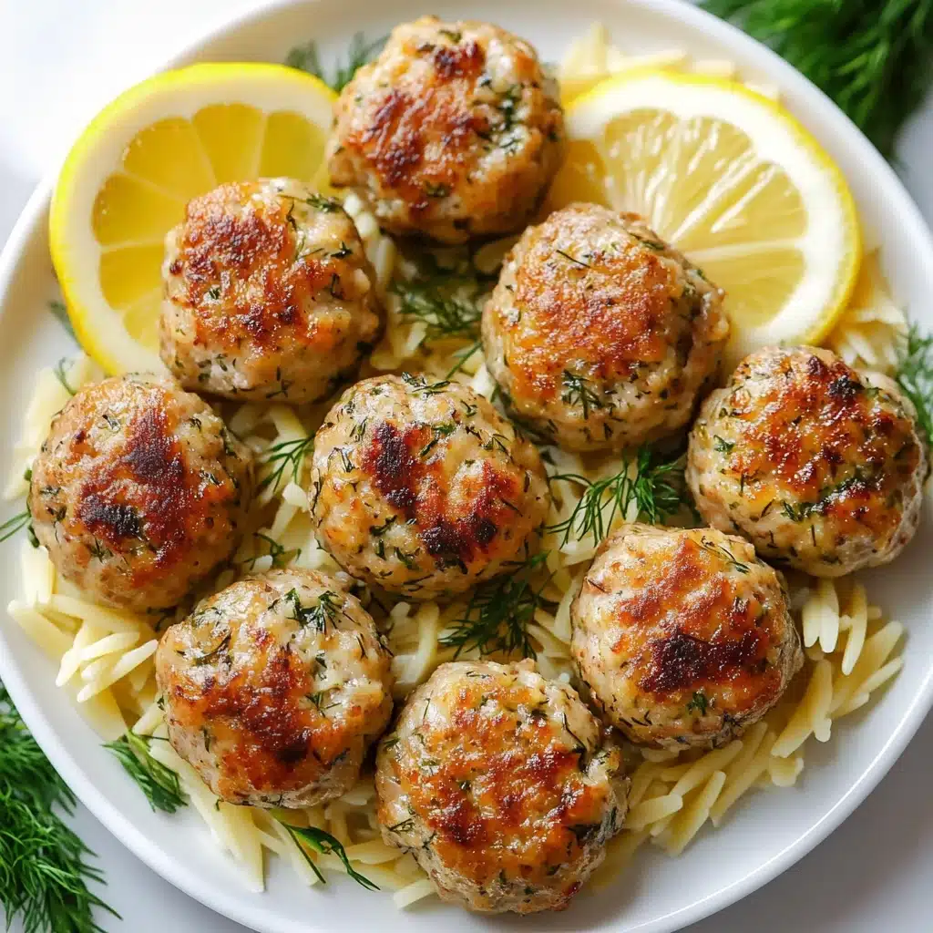 Mediterranean Lemon Dill Chicken Bowls Recipe - Recipe Image