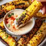 Garlic Butter BBQ Corn Ribs Recipe