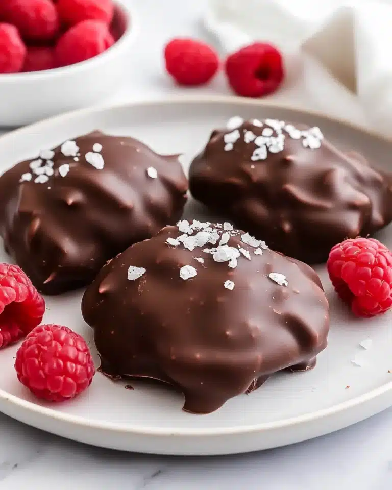 Chocolate Raspberry Yogurt Clusters Recipe