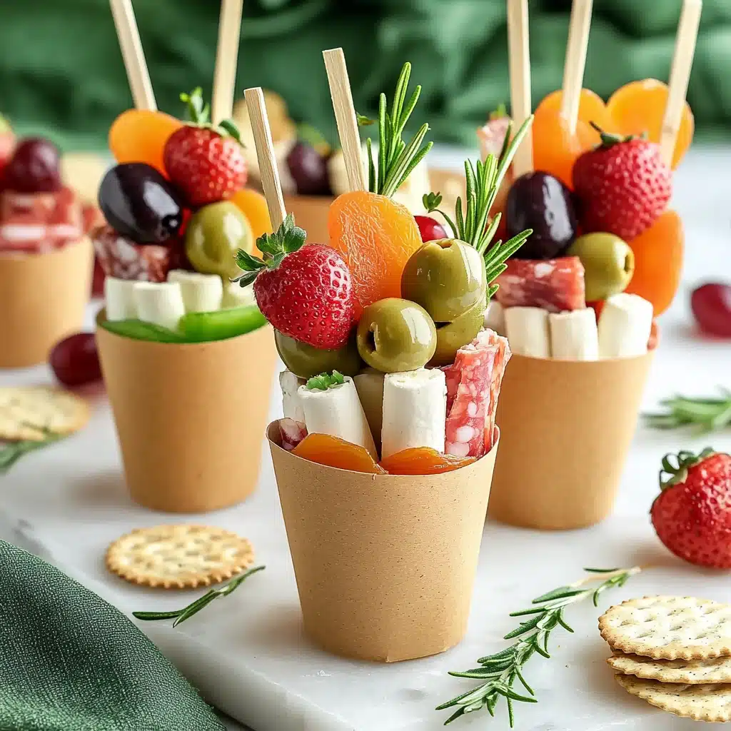 Individual Charcuterie Cups Recipe - Recipe Image