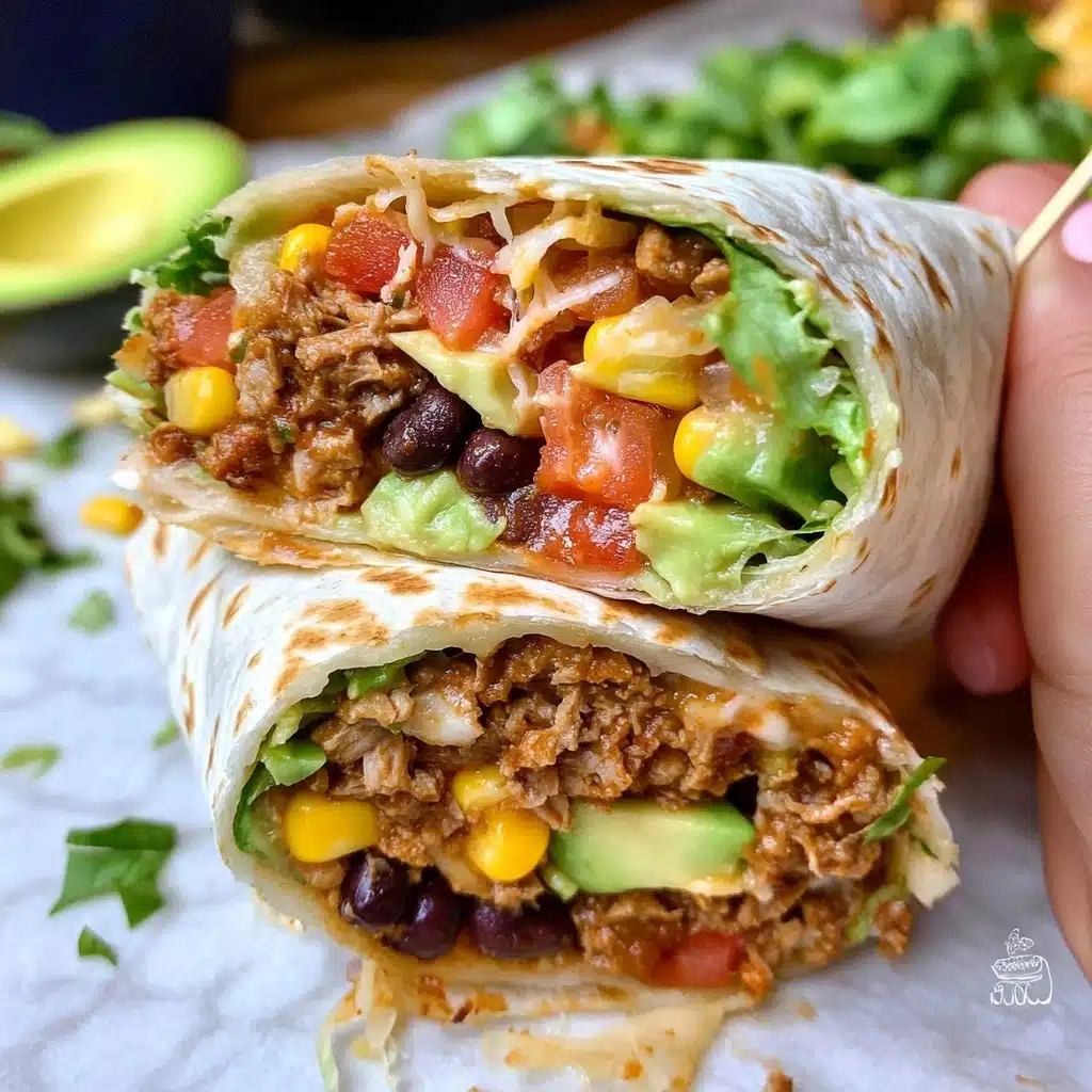 BBQ Ranch Chicken Wrap Recipe - Recipe Image