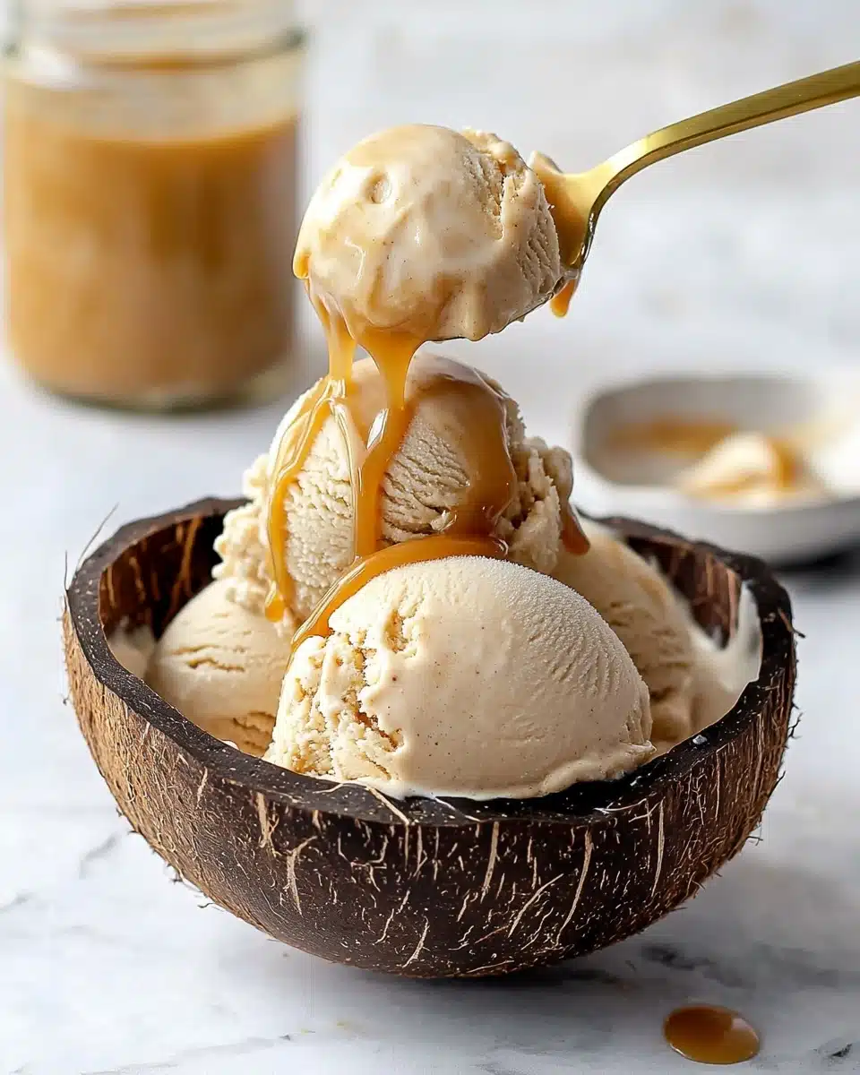 Peanut Butter Banana Ice Cream Recipe