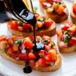 Tomato Basil Bruschetta Recipe