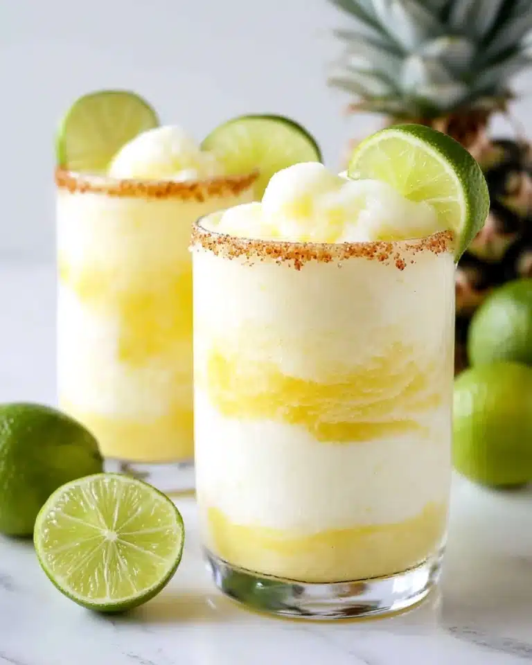 Frozen Pineapple Margaritas Recipe