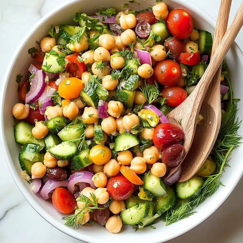 Chickpea Salad Recipe - Recipe Image