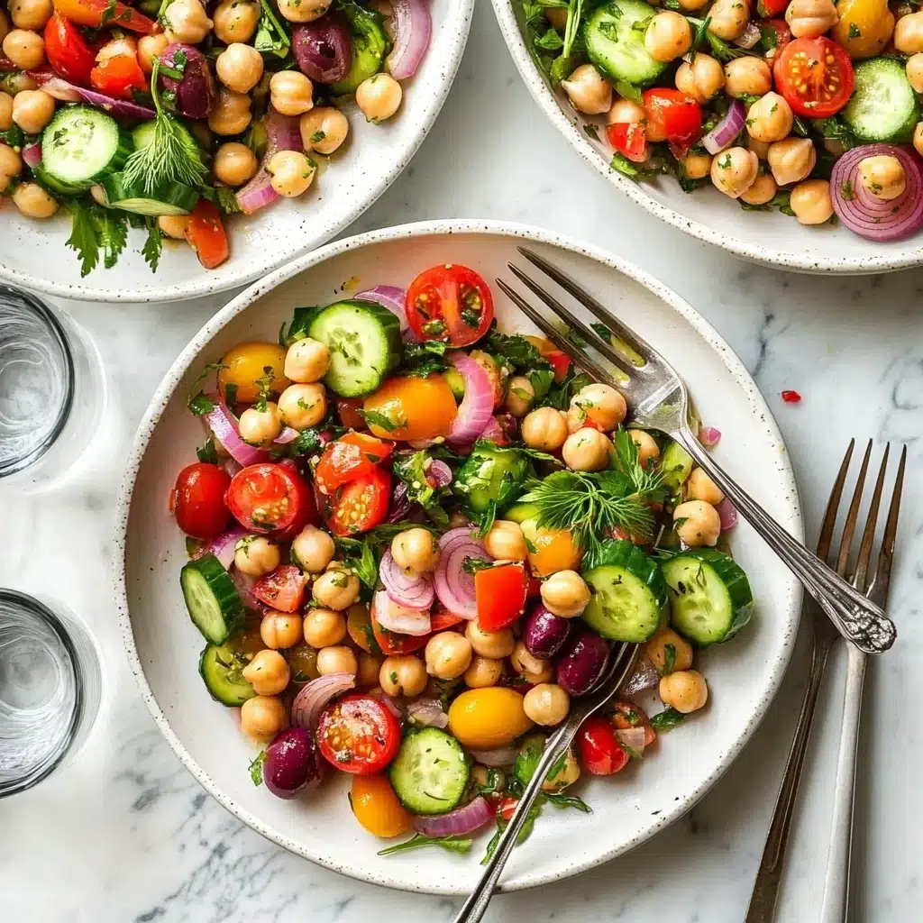 Chickpea Salad Recipe - Recipe Image