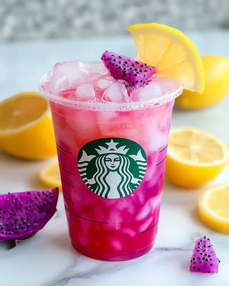 Mango Dragonfruit Lemonade Recipe