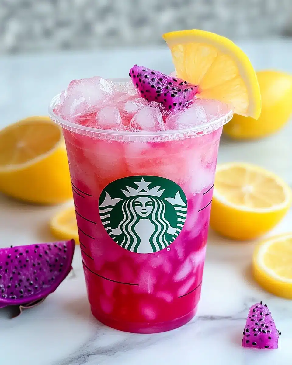 Mango Dragonfruit Lemonade Recipe
