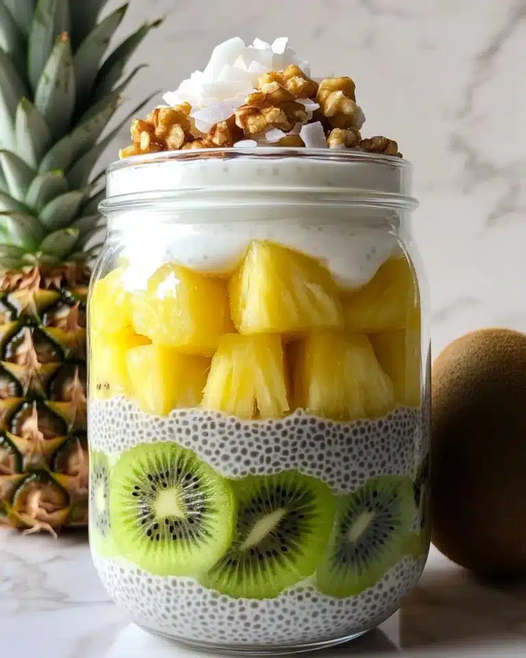 Tropical Chia Pudding Parfait Recipe