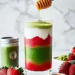 Iced Strawberry Matcha Latte Recipe