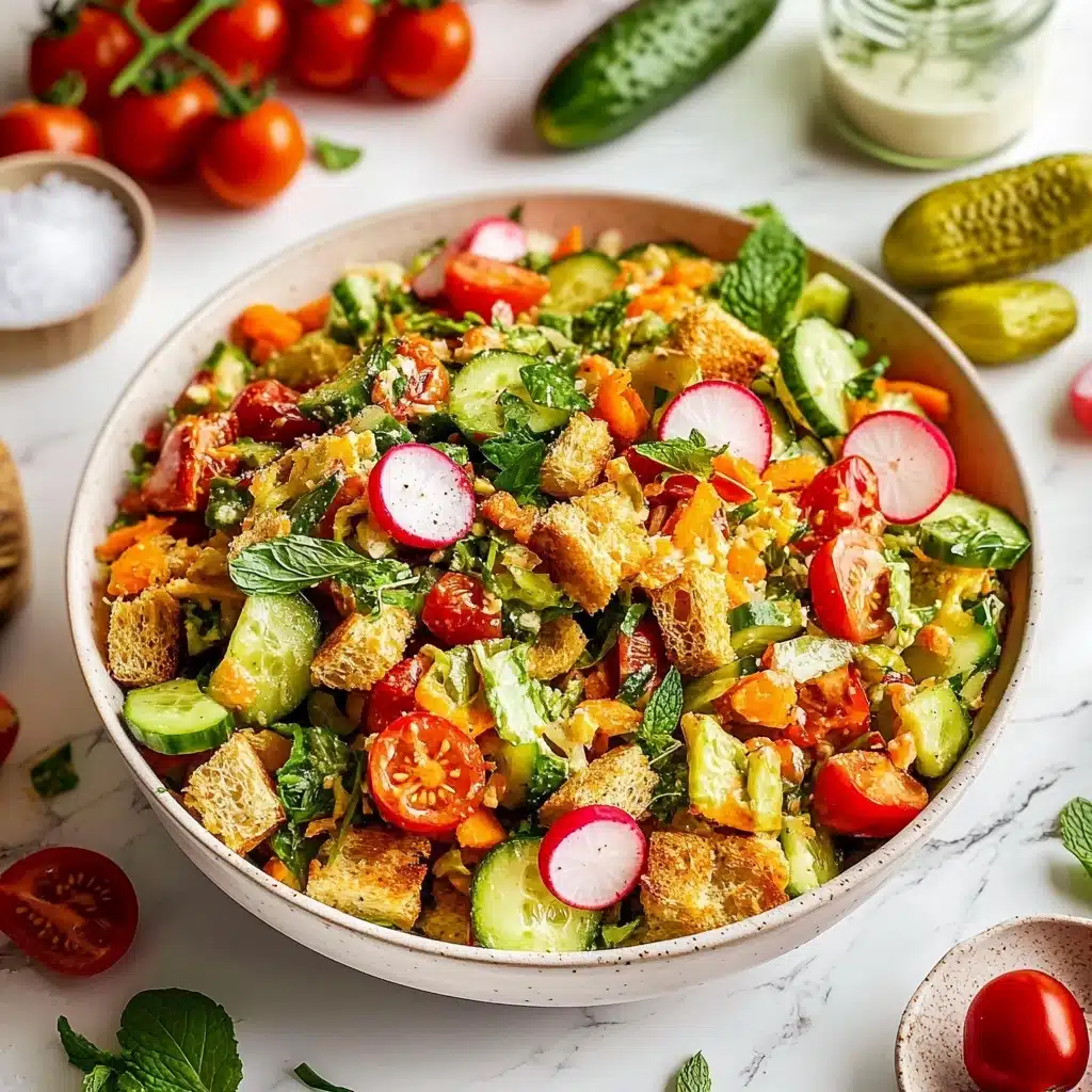 Chicken Shawarma Crispy Rice Salad with Lemon-Tahini Dressing Recipe - Recipe Image