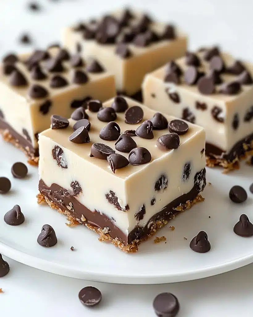 Chocolate Chip Cheesecake Bars Recipe