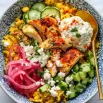 Harissa Honey Chicken Bowls Recipe