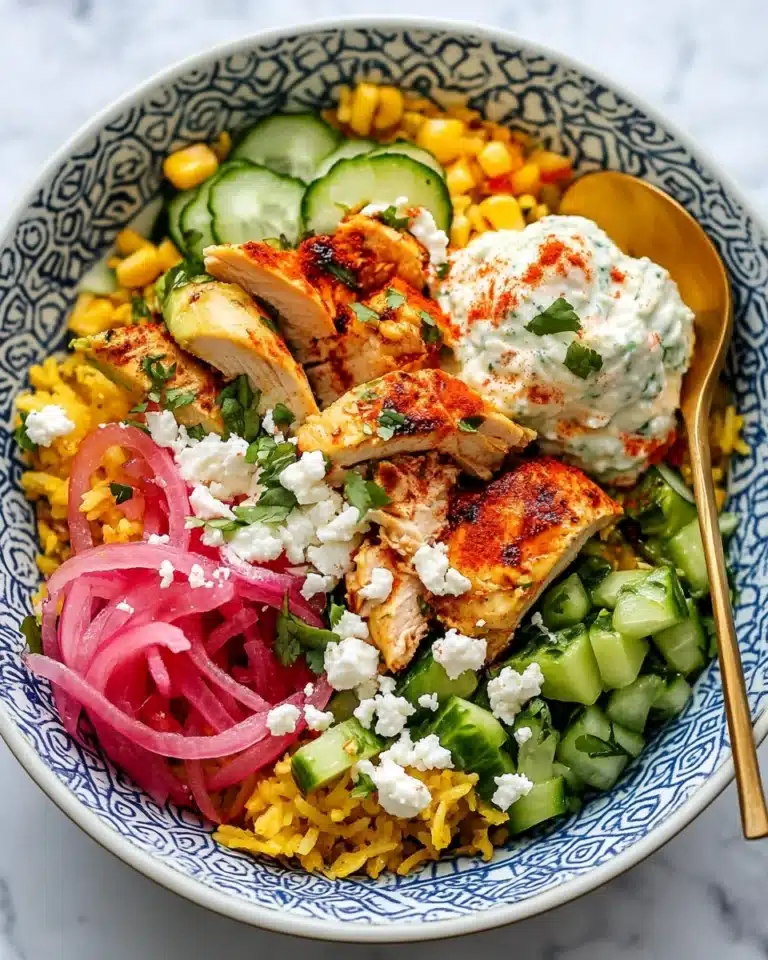 Harissa Honey Chicken Bowls Recipe