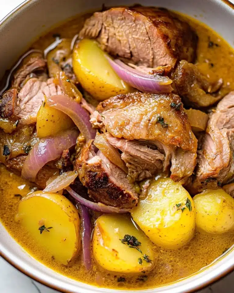 Apple Cider Braised Pork Shoulder Recipe