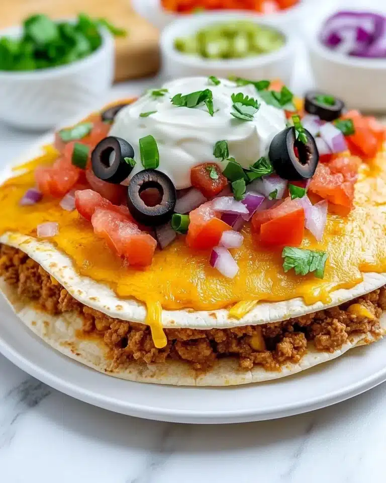 Mexican Pizza (Taco Bell Copycat) Recipe