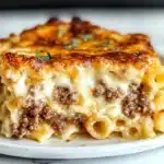 Mac and Cheese Meatloaf Casserole Recipe