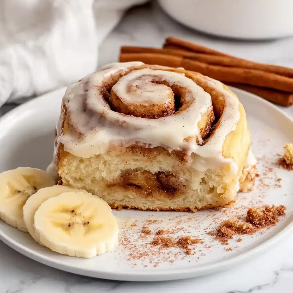 Banana Bread Cinnamon Rolls Recipe - Recipe Image