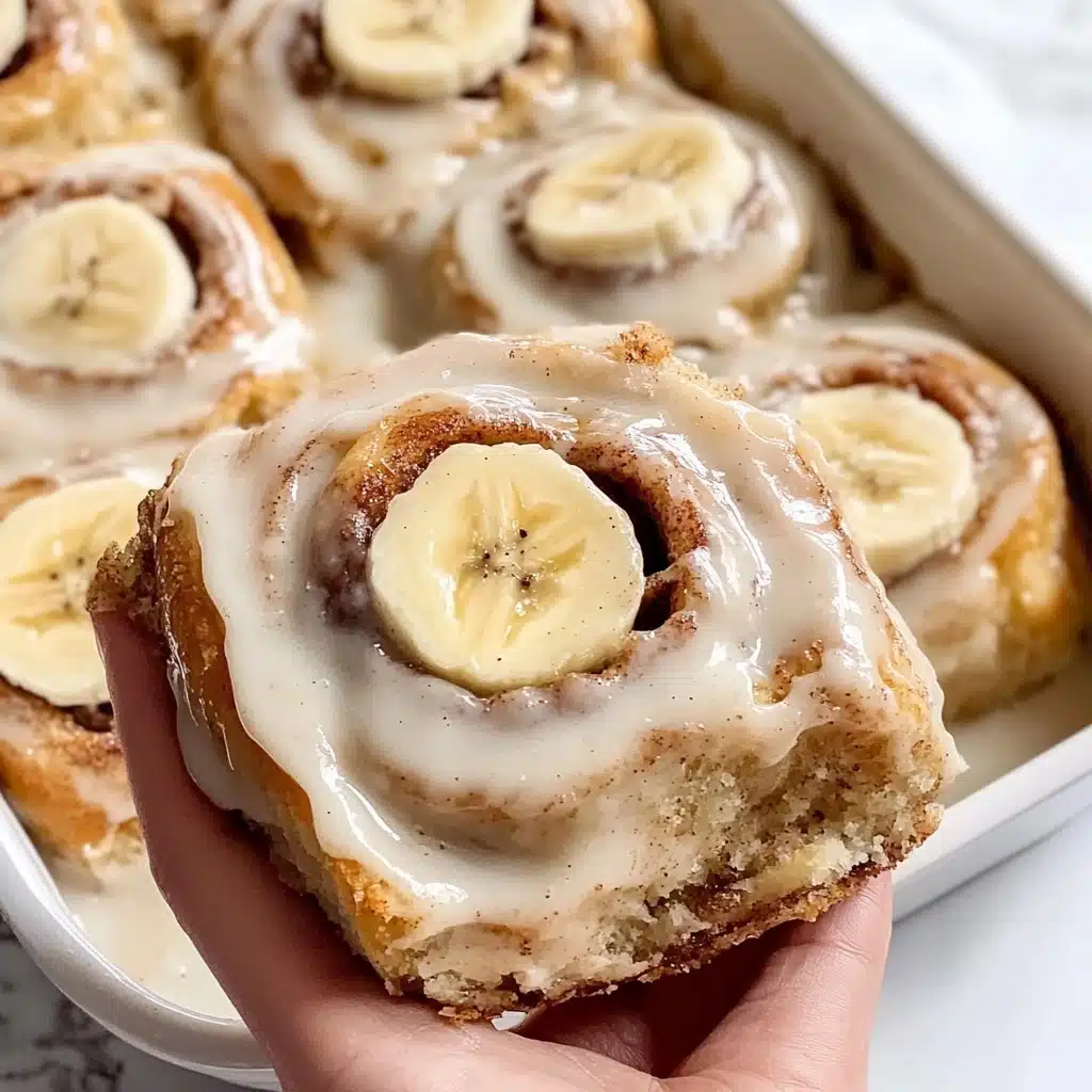 Banana Bread Cinnamon Rolls Recipe - Recipe Image