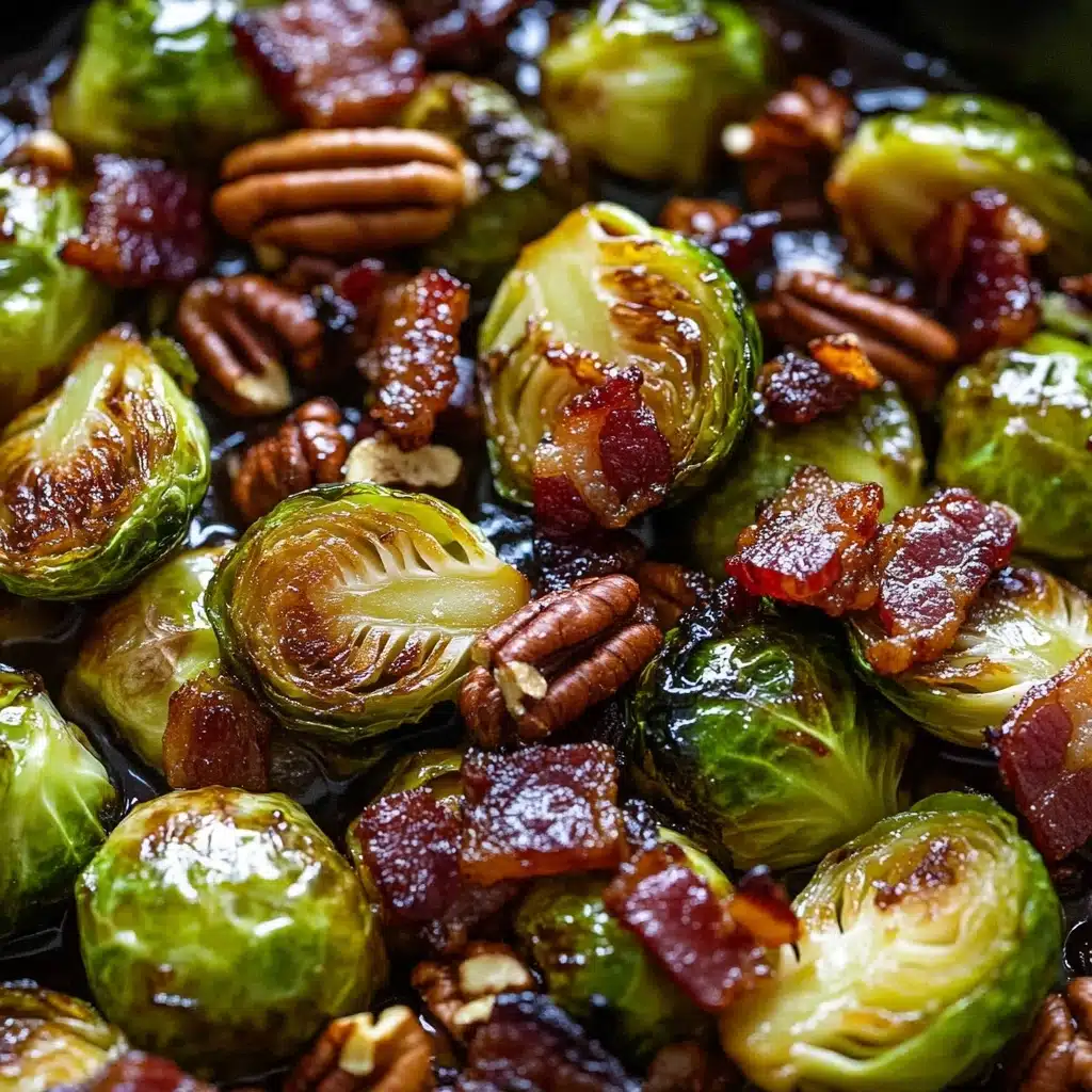 Brussels Sprouts in Maple Bourbon Sauce Recipe