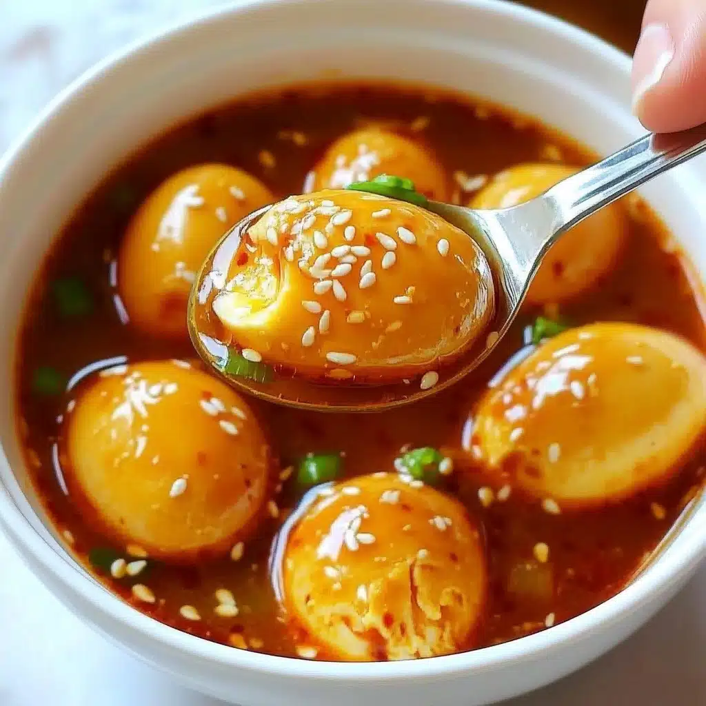 Spicy Gochujang Eggs Recipe - Recipe Image