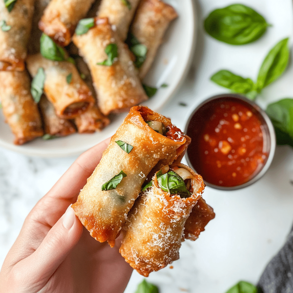 Air Fryer Pizza Rolls Recipe - Recipe Image