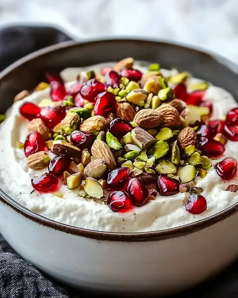 Pomegranate Pistachio Whipped Feta Recipe