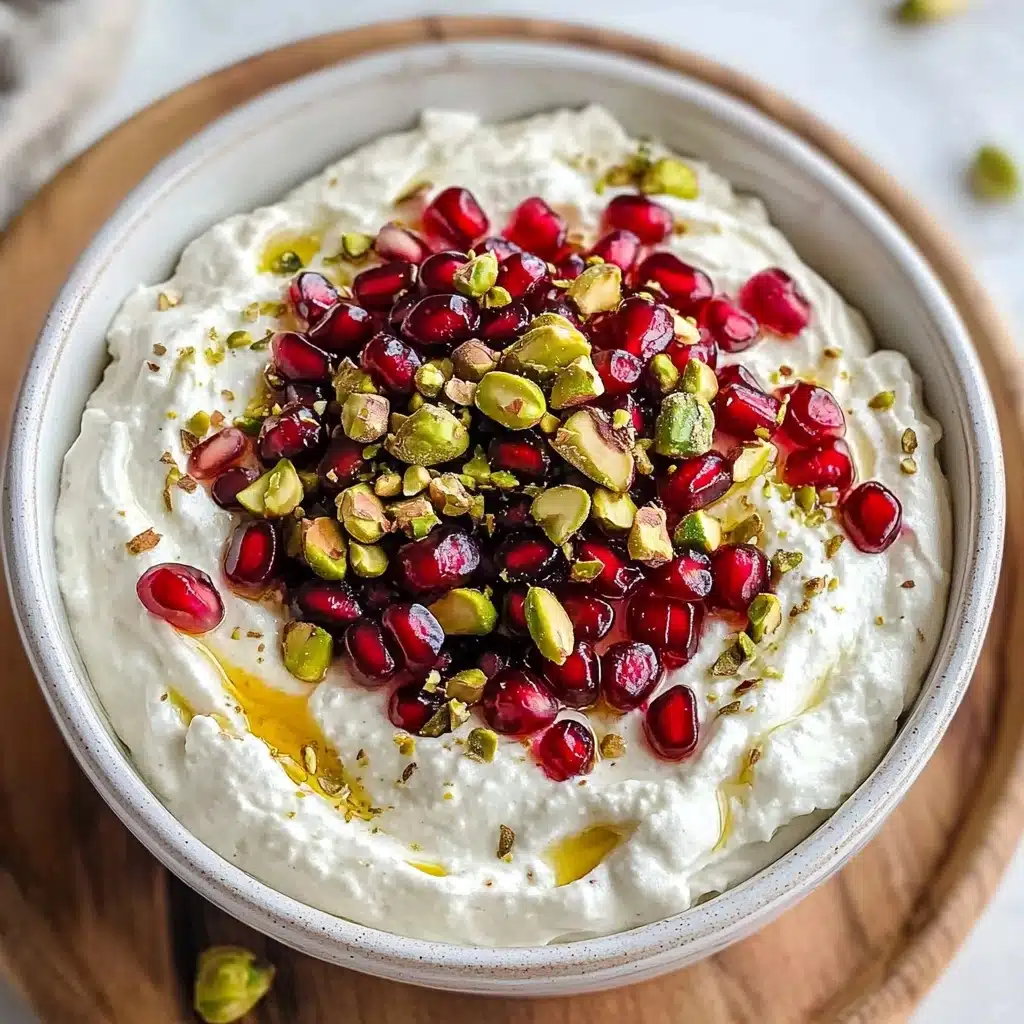 Pomegranate Pistachio Whipped Feta Recipe - Recipe Image