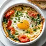Baked Feta Eggs Recipe
