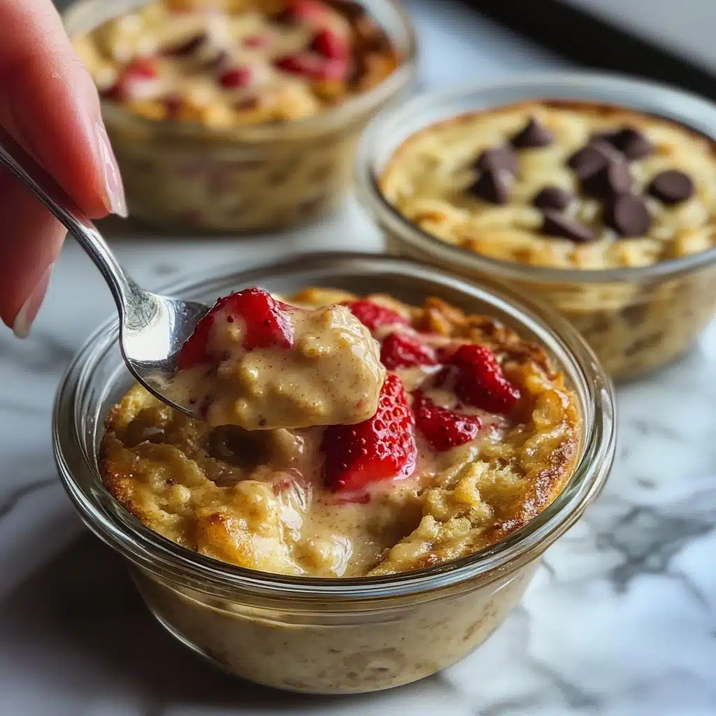 Baked Protein Pancake Bowls Recipe - Recipe Image