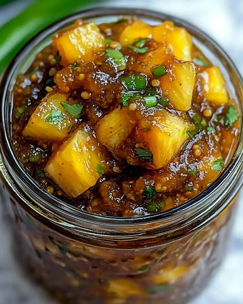 Spicy Pineapple Jalapeño Chutney Recipe